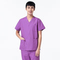IF High quality Unisex Hospital doctor Nurse Scrub Tops Medical Surgical Uniforms Dentist clinic pharmacy Pet veterinar workwear