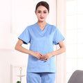IF High quality Unisex Hospital doctor Nurse Scrub Tops Medical Surgical Uniforms Dentist clinic pharmacy Pet veterinar workwear
