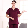 IF High quality Unisex Hospital doctor Nurse Scrub Tops Medical Surgical Uniforms Dentist clinic pharmacy Pet veterinar workwear