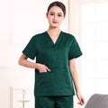 IF High quality Unisex Hospital doctor Nurse Scrub Tops Medical Surgical Uniforms Dentist clinic pharmacy Pet veterinar workwear