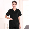 IF High quality Unisex Hospital doctor Nurse Scrub Tops Medical Surgical Uniforms Dentist clinic pharmacy Pet veterinar workwear