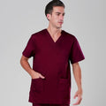 Medical Surgical Work Wear V Neck Solid surgical Uniforms Short Sleeve Summer Nurse Uniform print men and women scrubs lab coat