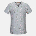 Medical Surgical Uniform pharmacy Hospital Nurse Scrub Tops Breathable Beauty salon work shirts Pet doctor overalls spa uniform