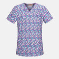 unisex cotton Print Medical Scrubs work clothing nursing uniform tops dental hospital doctor nurse workwear Shirt scrub Uniforms