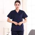 IF High quality Unisex Hospital doctor Nurse Scrub Tops Medical Surgical Uniforms Dentist clinic pharmacy Pet veterinar workwear