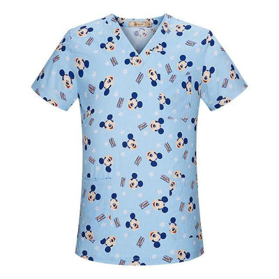 High quality Medical Surgical Uniforms pharmacy Hospital Nurse Scrub Tops Breathable Beauty salon Dentistry Pet doctor overalls