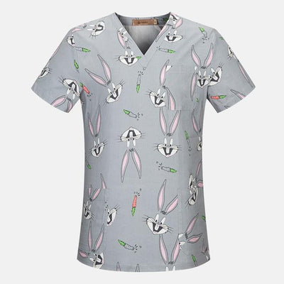 High quality Medical Surgical Uniforms pharmacy Hospital Nurse Scrub Tops Breathable Beauty salon Dentistry Pet doctor overalls