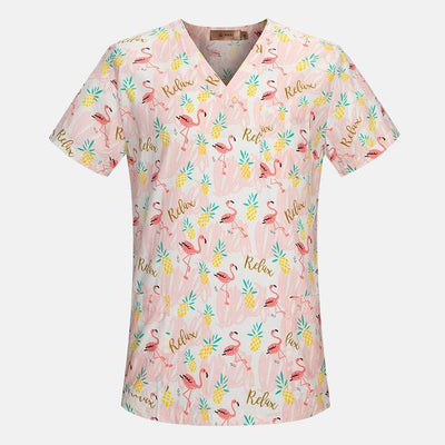 High quality Medical Surgical Uniforms pharmacy Hospital Nurse Scrub Tops Breathable Beauty salon Dentistry Pet doctor overalls