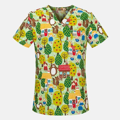 High quality Medical Surgical Uniforms pharmacy Hospital Nurse Scrub Tops Breathable Beauty salon Dentistry Pet doctor overalls