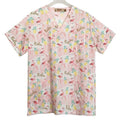 Medical Surgical uniform women spa Beauty salon shirts Dentistry Doctor scrub clothing printing pharmacy nursing uniform scrubs