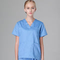 Unisex Hospital doctor Nurse Scrub Tops high quality Medical Surgical Uniforms Dentist clinic pharmacy Pet veterinar Uniform new