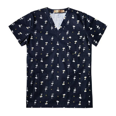 Breathable Surgical Medical Uniforms Unisex Scrub Tops V-Neck Cotton Hospital Nurse doctor Scrub shirts unisex medical clothing