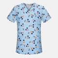 Medical Surgical Uniform pharmacy Hospital Nurse Scrub Tops Breathable Beauty salon work shirts Pet doctor overalls spa uniform
