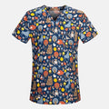 Medical Surgical Uniform pharmacy Hospital Nurse Scrub Tops Breathable Beauty salon work shirts Pet doctor overalls spa uniform