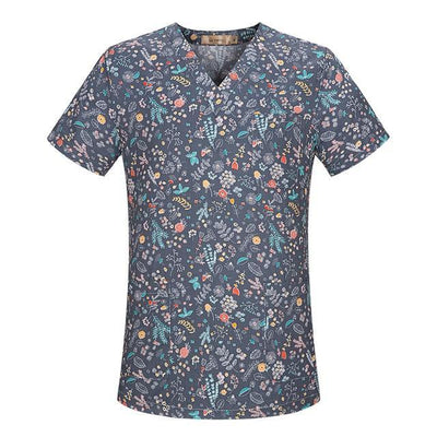 Medical Surgical Uniform Pharmacy Hospital Workwear Nurse Scrub Top Breathable Beauty salon uniform Dentistry Veterinary overall