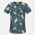 Medical Surgical Uniform Pharmacy Hospital Workwear Nurse Scrub Top Breathable Beauty salon uniform Dentistry Veterinary overall