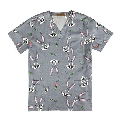 Beauty salon Dentist clinic pharmacy Pet veterinar Uniforms V-Neck Short sleeve Surgical Medical Hospital Nurse Uniform lab coat