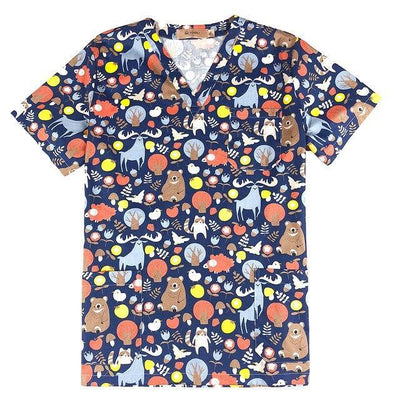 Medical Surgical Uniform Hospital Nurse Uniform Beauty salon Dentist clinic pharmacy Pet veterinar Uniform lab coat women scrubs