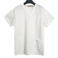 scrub medical uniforms women Beauty salon uniform Dentistry doctor nurse pharmacy Solid color Breathable cotton scrub clothing
