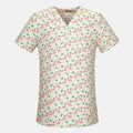 unisex cotton Print Medical Scrubs work clothing nursing uniform tops dental hospital doctor nurse workwear Shirt scrub Uniforms