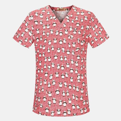 Hospital Nurse Scrub Tops high quality Medical Surgical Uniform Cartoon Beauty salon Dentist clinic pharmacy Pet doctor Uniforms
