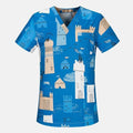 Hospital Nurse Scrub Tops high quality Medical Surgical Uniform Cartoon Beauty salon Dentist clinic pharmacy Pet doctor Uniforms