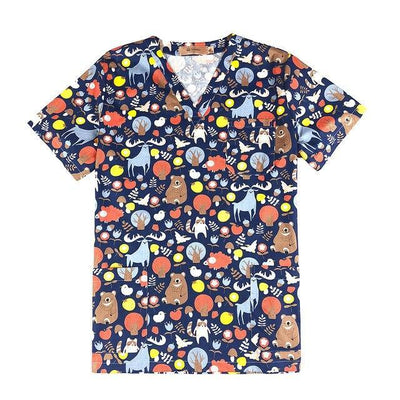 high quality Medical Surgical Uniforms Hospital Nurse Scrub Tops Beauty salon Dentist clinic pharmacy Pet veterinar Uniforms New